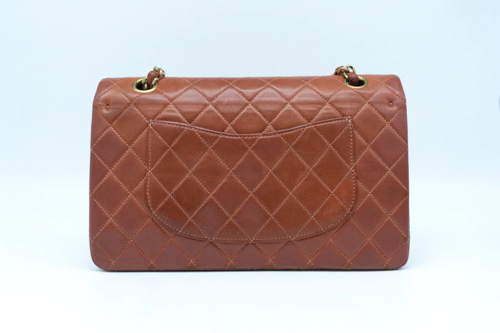 Chanel Medium Classic Flap | Lammleder | Rost-Rot