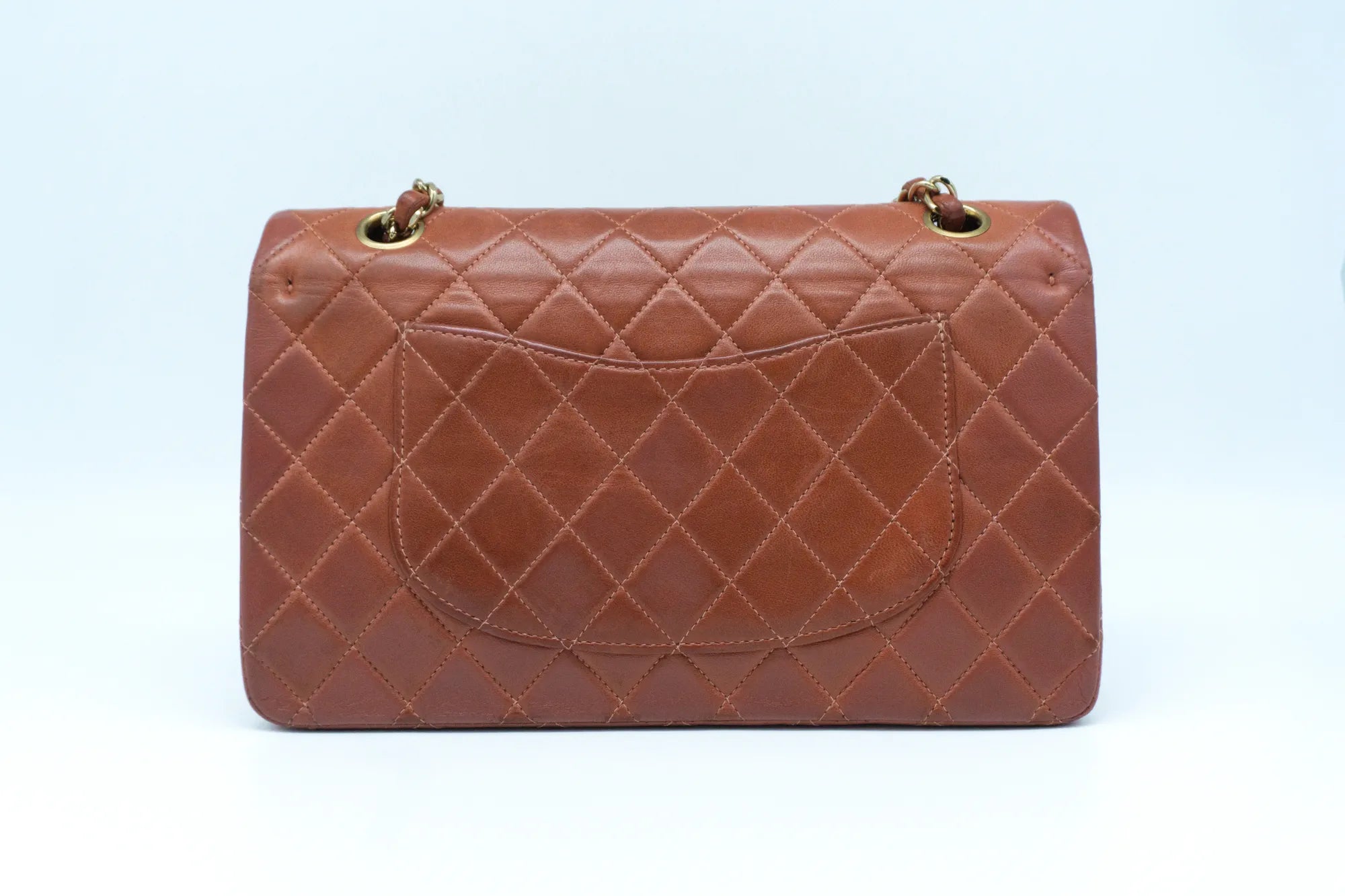 Chanel Medium Classic Flap | Lammleder | Rost-Rot