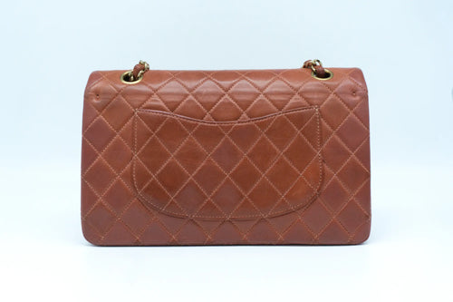 Chanel Medium Classic Flap | Lammleder | Rost-Rot